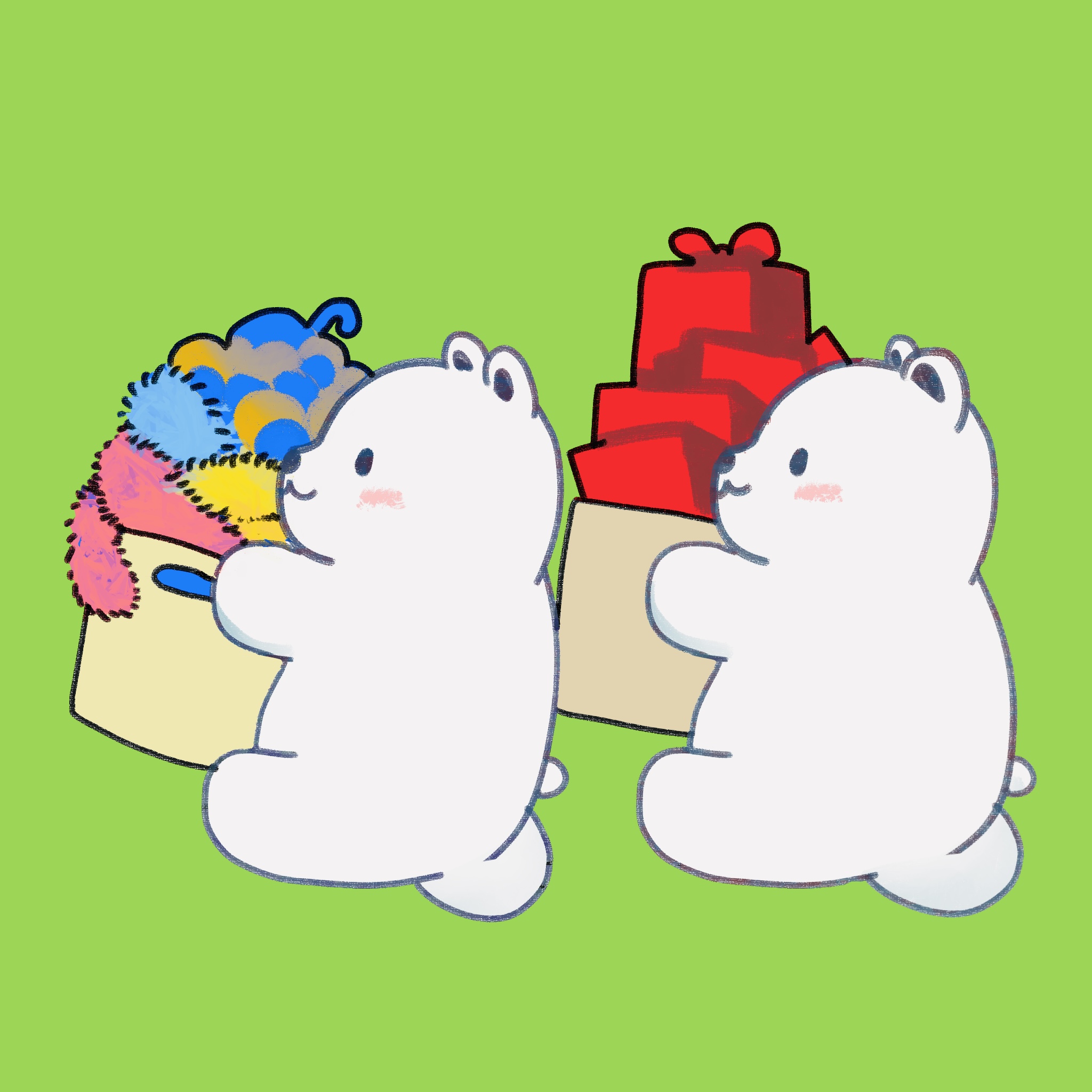 デジタルイラスト作品